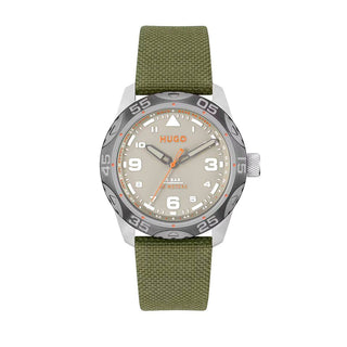 Hugo Boss Bicolor Fabric Sport Watch