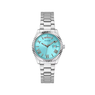 Guess Gray Stainless Steel Dress Watch