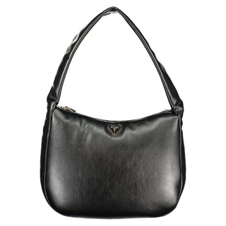 Guess Jeans Nero Poliuretano Women Handbag