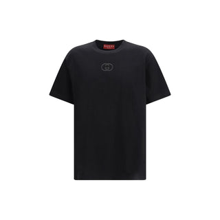 Gucci Black Cotton T-Shirt