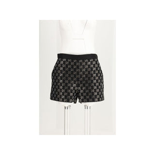 Gucci Black Viscose Short And Mini Shorts