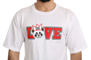 Dolce & Gabbana Panda Love Slim Fit Crewneck Tee