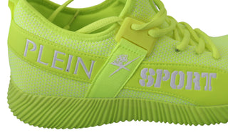 Philipp Plein Stylish Light Green Casual Sneakers