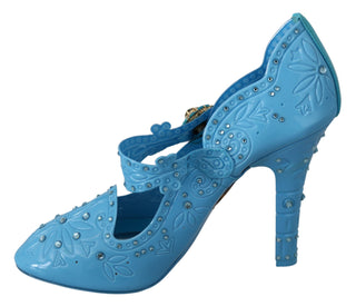 Dolce &amp; Gabbana Enchanting Crystal Cinderella Pumps