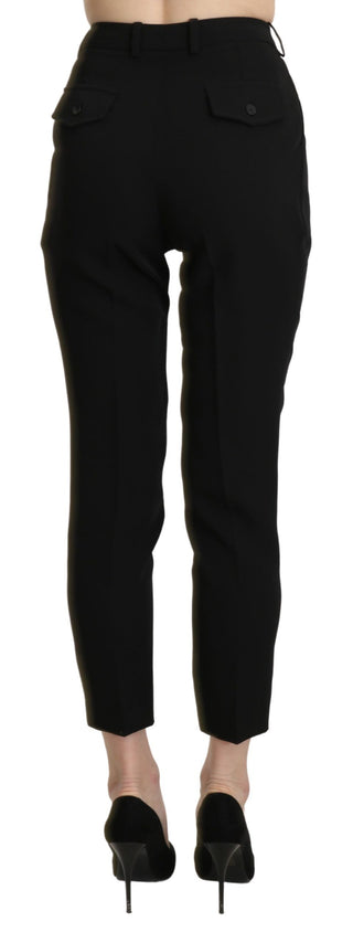 BENCIVENGA Chic High Waist Skinny Cropped Trousers