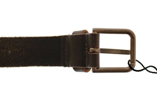 Dolce &amp; Gabbana Elegant Leather-Cotton Fusion Men's Belt