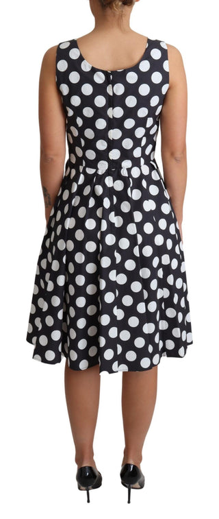 Dolce &amp; Gabbana Polka Dot Sleeveless A-Line Dress