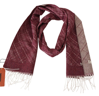 Missoni Elegant Cashmere Fringed Scarf