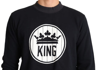 Dolce & Gabbana Regal Crown Motive Crewneck Sweater