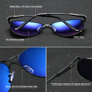 Royal Hot Polarized Sunglasses for Women Men with Mirror Lens for Outdoor Driving Fishing Travel with Gift Box for Mother's Day/Gifts 