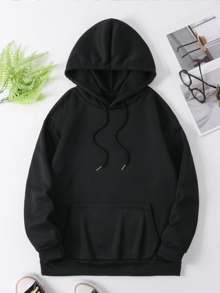 Women's Geometric Heart Design Hoodie Casual Sweatshirt Polyester Knitted Hooded Autumn/Winter Black/White 