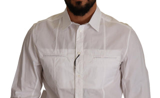 Dolce &amp; Gabbana Elegant Italian White Cotton Shirt