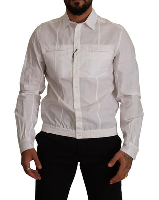 Dolce &amp; Gabbana Elegant Italian White Cotton Shirt