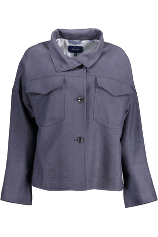 Gant Blue Viscose Women's Jacket