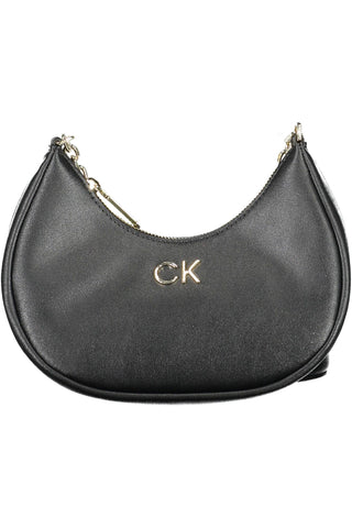 Calvin Klein Black Polyester Women Handbag