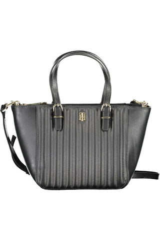 Tommy Hilfiger Black Polyethylene Women Handbag