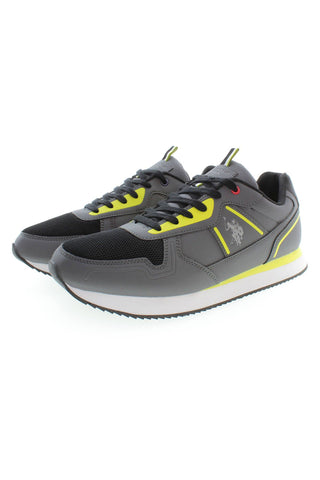 US POLO ASSN. Gray Polyester Men Sneaker