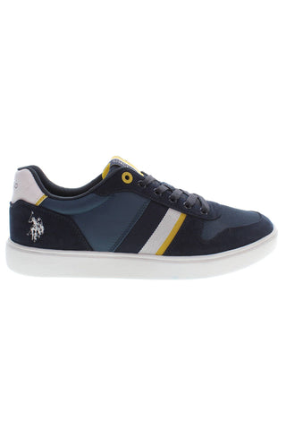 US POLO ASSN. Blue Polyester Men Sneaker