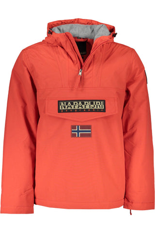 Napapijri Red Polyamide Men Jacket