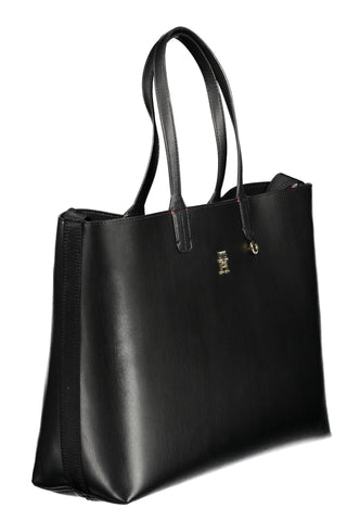 Tommy Hilfiger Black Polyethylene Women Handbag