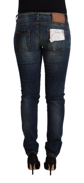 Acht Chic Slim-Fit Low Waist Skinny Jeans