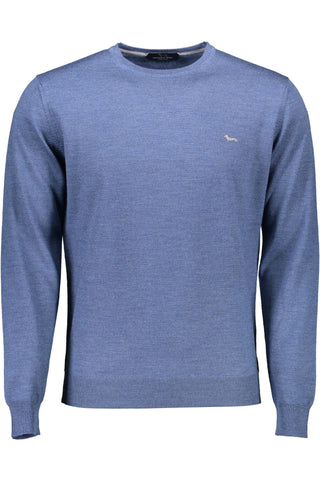 Harmont &amp; Blaine Blue Wool Men's Sweater