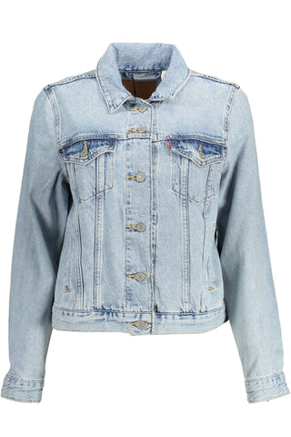 Levi's Light Blue Cotton Women's Jacket