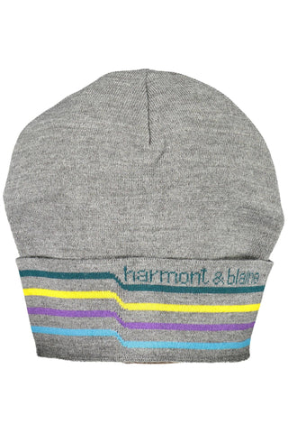 Harmont &amp; Blaine Gray Wool Men Cap