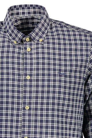 Harmont &amp; Blaine Blue Cotton Men Shirt