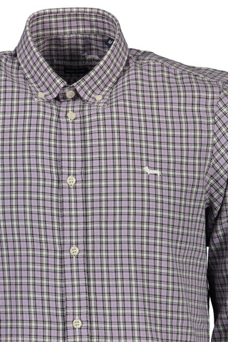 Harmont & Blaine Purple Cotton Men Shirt