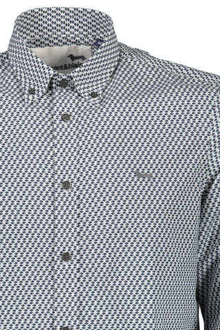 Harmont &amp; Blaine Blue Cotton Men Shirt