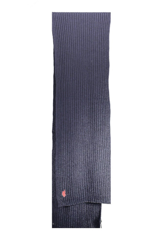 US POLO ASSN. Blue Wool Men Scarf