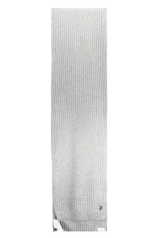 US POLO ASSN. Gray Wool Men Scarf