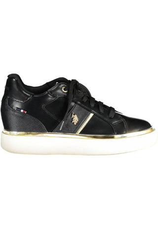 U.S. POLO ASSN. Black Polyester Women Sneaker