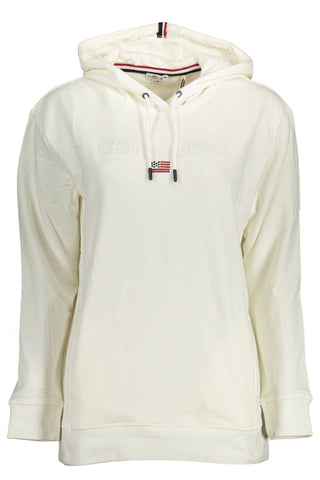 U.S. POLO ASSN. White Cotton Women Sweater