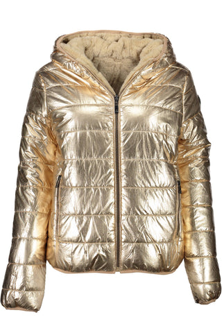 US POLO ASSN. Gold Nylon Women Jacket