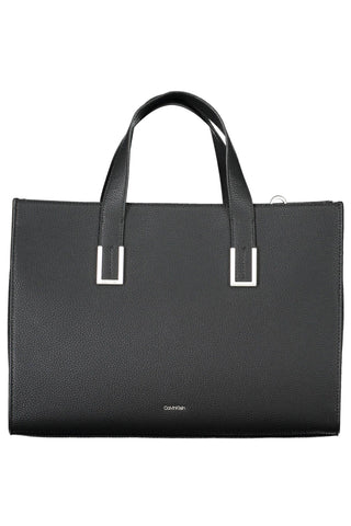 Calvin Klein Black Polyester Women Handbag