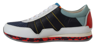 Dolce &amp; Gabbana Elegant Multicolor Low Top Sneakers