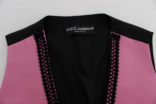 Dolce &amp; Gabbana Silk-Cotton Blend Torero Inspired Vest