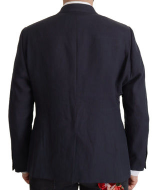 Dolce &amp; Gabbana Elegant Linen Single Breasted Blazer