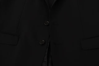 Dolce &amp; Gabbana Elegant Slim Fit Black Blazer Jacket