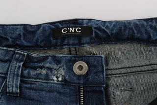 Costume National Chic Blue Regular Fit Denim