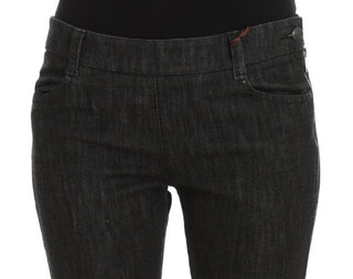 Ermanno Scervino Elegant Slim Fit Blue Jeans