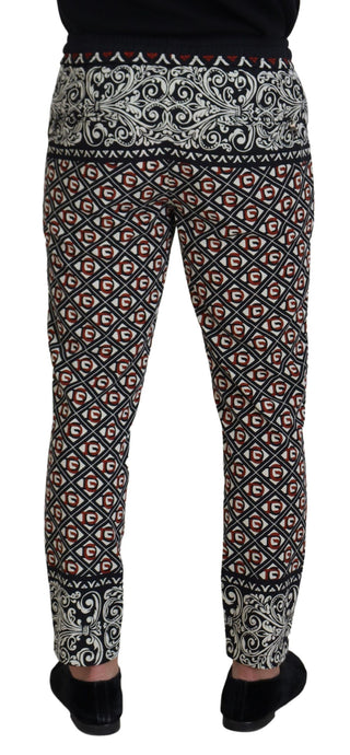 Dolce &amp; Gabbana Elegant Multicolor Jogging Trousers