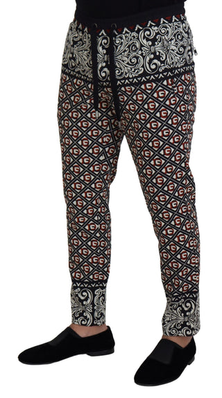 Dolce &amp; Gabbana Elegant Multicolor Jogging Trousers