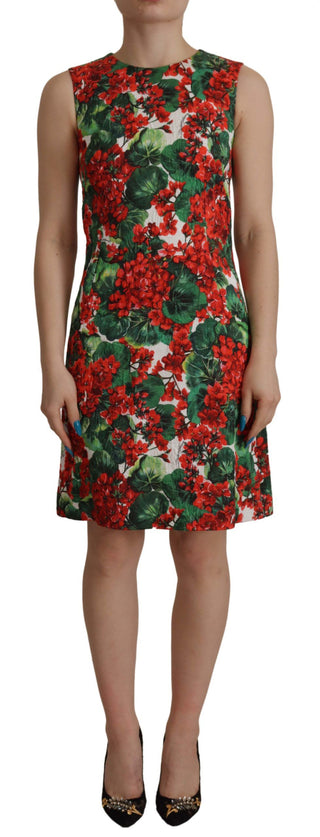 Dolce &amp; Gabbana Multicolor Floral A-Line Dress