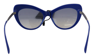 Dolce & Gabbana Blue Acetate Full Rim Cat Eye DG4307 Sunglasses