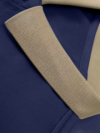 4 قطع قمصان بيير كاردن باريس للرجال - صيفية للأعمال والكاجوال، أكمام قصيرة قابلة للتنفس، تصميم مطبوع بشعار، 4 ألوان (أسود/أخضر فاتح/أزرق داكن/بيج)، مقاس عادي للجولف والتينس والمكتب - هدية مثالية للرجال