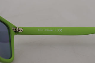 Dolce & Gabbana Acid Green Chic Full Rim Sunglasses