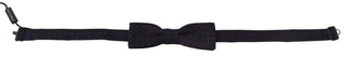 Dolce & Gabbana Elegant Silk Blue Bow Tie